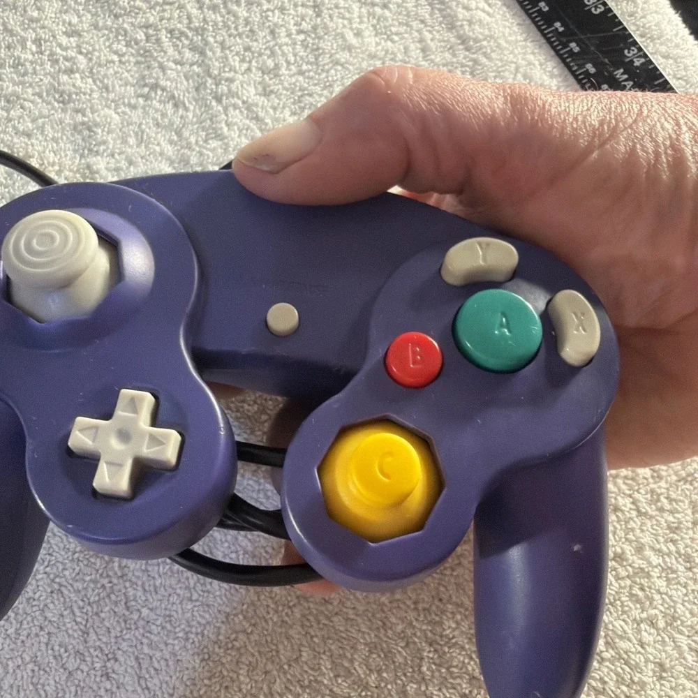 USB Controller PC Wired Gamepad For GameCube Used